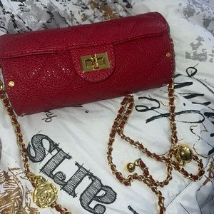 ‘Like CC’ Quilted Cylinder Crossbody Bag